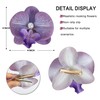 Hawaiian flower Hair Clips 4 Inch orchid Hair clip For