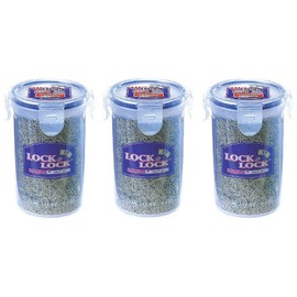 6 X Lock & Lock Round 350ml Food Container HPL931D