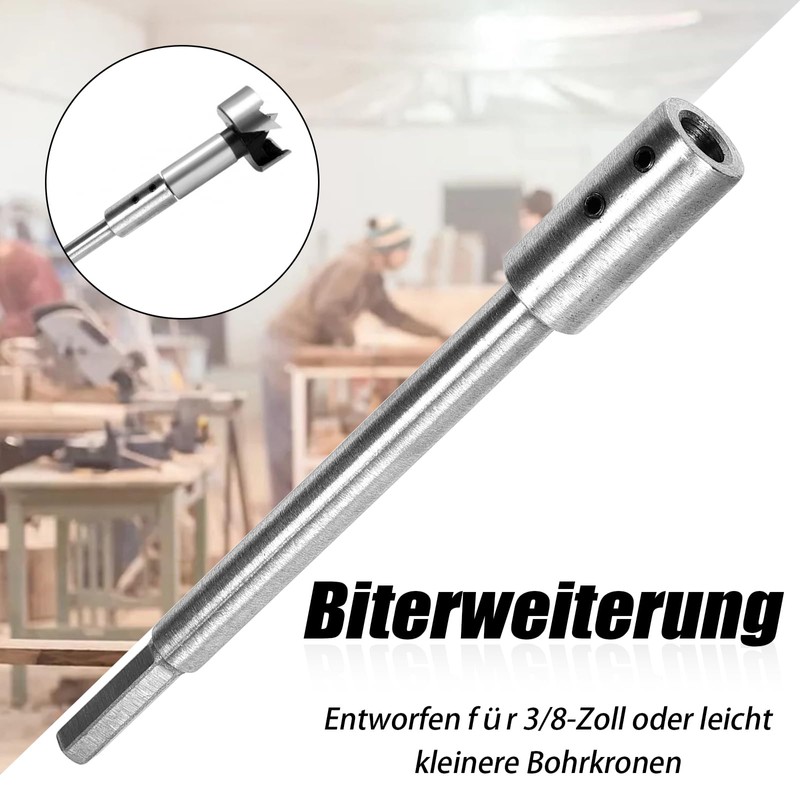 178 mm Extra Long Drill Bit Extension for Round or