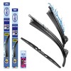 alca® Windscreen Wiper Set with Rear Windscreen Wiper Suitable for