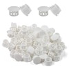 Cjueiom 60pcs 10mm / 3/8" Hole Plugs White Plastic Hole