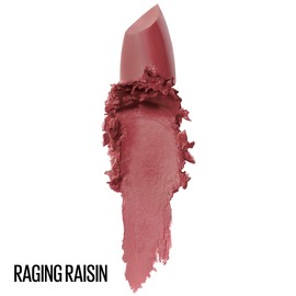 Maybelline New York Color Sensational Red Lipstick Matte Lipstick, Raging Raisin, 0.15 Ounce, 1 Count,Pack of 1,K2028800