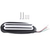 11K Dual Hot Rail Humbucker Pickup Ceramic Magnet ABS Electric