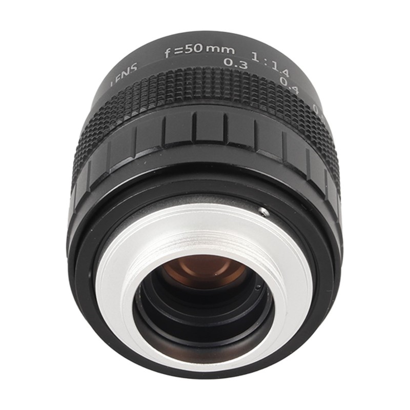 50mm Manual Focus Prime Lens F1.4 C 2/3inch Large Aperture