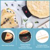 12" Griddle & Crepe Maker, Non-Stick Electric Holiday Crepe Pan