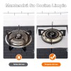 Kirotla 8pcs Fundas Para Quemadores De Estufa Liner Limpieza Rápida