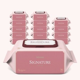 Bebesup [Arrive tomorrow] Signature With Red 70 sheets cap 10 packs + 5 packs / total 15 packs / 베베숲 [내일도착]  시그니처 위드레드 70매 캡 10팩+5팩/총 15팩