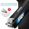 DRMODE DRMODE Nail Clippers for Men with Catcher, Anti Splash