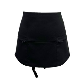 Mirabella Health & Beauty Espresso Waist Apron with Pockets Black