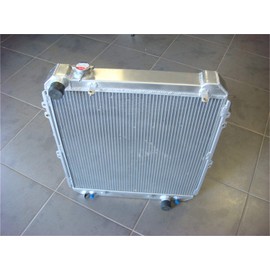 MONROE RACING 3ROW Aluminum Radiator for Toyota Hilux surf KZN130 1KZ-TE 3.0 TD 93 94 95 96 AT 1993 1994 1995 1996 AUTOMATIC KZN 130 Aftermarket Compatible Replacement