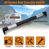 Inborntrait RV Screen Door Cross Bar Handle Universal, RV Door