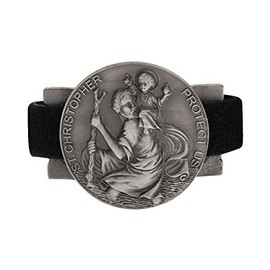 St Christopher Catholic Bike Motorcycle Clip - Religious