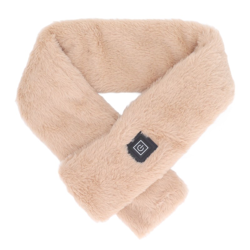 Heated Scarf Relieve Neck Pressure Keep Warm USB Rechargeable Soft