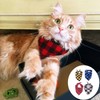2 Pack Dog Bandana,Cat Bandanas,Washable Adjustable Triangle Pet Scarf Bibs