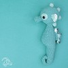 Hardicraft HC-40CK55 Molly the Seahorse Crochet Pack, Cotton, Sea Blue,