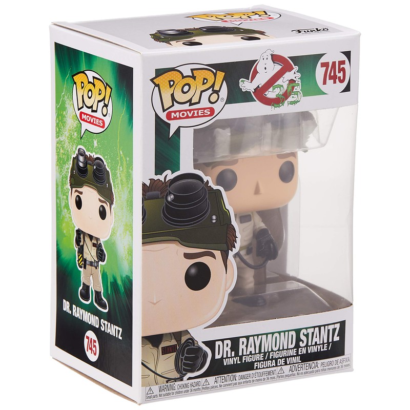 Funko Pop! Movies: Ghostbusters - Dr. Raymond Stantz, Multicolor
