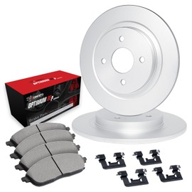 R1 Concepts Front Brakes and Rotors| Hardware Included| Front OEp Pads Brake Pads and Rotors Kit| Fits 1968-1973 Lotus Elan; 1972-1975 Lotus Europa; 1967-1980 Triumph Spitfire