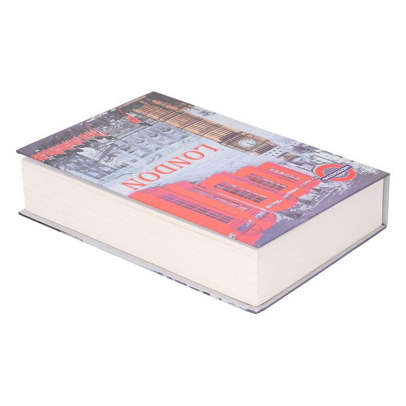 Simulation Book Security Locking Box Cash Coin Money Storage Safe