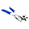 Toolzone Budget Revolving Hole Punch Pliers Leather, Card, Paper, Rubber,