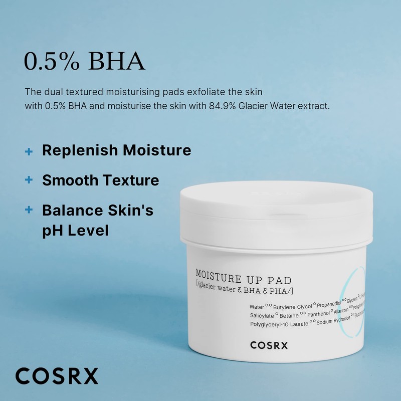 COSRX One Step Moisture Up 70 Pads 20 ml Gentle