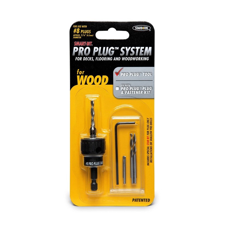 Starborn Pro Plug Stainless Steel Drill Bit Set 5 pc.