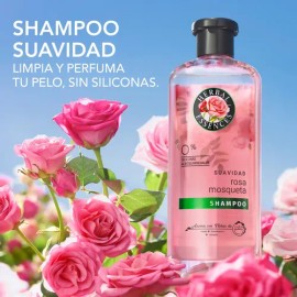 Shampoo Herbal Essences Rosa Mosqueta Suavidad para el Cabello 400ml