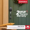 EleMake Front Door Handleset Entry Door Handle Set with Cove