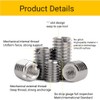 Threaded Insert Reducing Nuts, M3 x 0.5, M5 x 0.8,