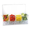 Technoware Bandeja Fría Para Verduras Servidor De Condimentos Refrigera