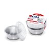 Cuki 6 Packs of 10 Aluminium Bowls with Super Strong