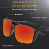 Bwake Replacement Lenses for Oakley Sylas Set Sunglasses OO9448 57mm