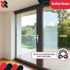 KOTARBAU® Door Handle Set 92 mm Long Plate White Profile