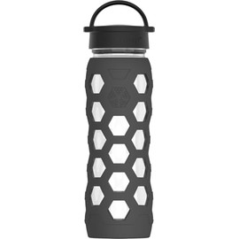 LIFEFACTORY 22oz Bottle Classic Cap Hex Carbon