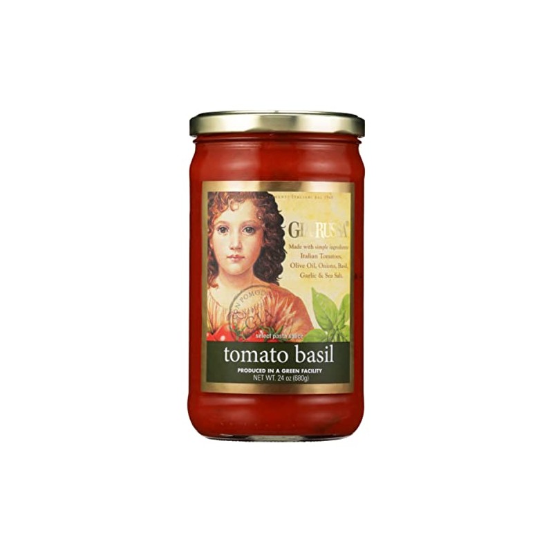 Gia Russa Pasta Sauce Tomato & Basil 24 oz. (Pack