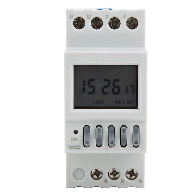 TM623 Timer Switch Latitude Adjustment Smart Switch Timer 8 on