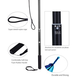 ZHTMFYZ Dogs Extendable Pet Fun Toy Pole Puppy Chasing Tail Interactive Toy for Small Medium Large Dogs Training Playing Exercise