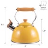 ROCKURWOK Tea Kettle, Tea Pot with Cool Touch Ergonomic Handle,
