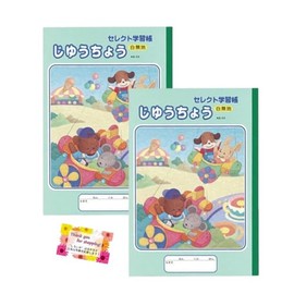 (A notebook that can be used freely according to your ideas) KE-55 Jiyuuhu Learning Book, White Plain, For School and Home Use, For Drawing Book, for Free Research, Great as Prize or Present, Cute
