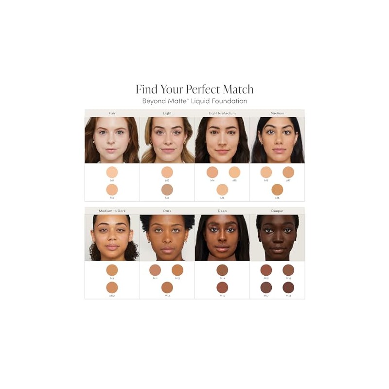 Beyond Matte Liquid Foundation - M2 Fair to Light with