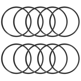 sourcing map Pack of 10 O Ring Sealing Rings 64 mm x 72 mm x 4 mm Metric Nitrile Rubber Flow Ring Rubber Replacement Seal for Cream Dispenser Pump Quick Coupling Transfer Adapter