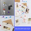 72PCS Small Fridge Magnets for Whiteboard, Magnets Strong Magnetic Push