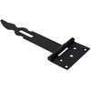 KOTARBAU® Hasp and Hasp Set 240mm Black Solid Lock for