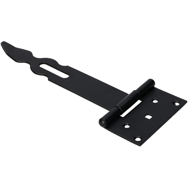 KOTARBAU® Hasp and Hasp Set 240mm Black Solid Lock for