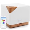 ASAKUKI Smart WiFi Essential Oil Aromatherapy Diffuser, Easy Connect with