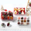 RomanticBaking RomanticBaking 50PCS 8x5x2 Inch Full Clear Cookies Boxes Strawberry