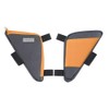 London Craftwork Triangle Frame Bike Tool Bag for Brompton Orange