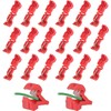 Pack of 20 Connection Clamps for Robotic Lawnmower, Boundary Cable,