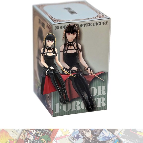 Yor Forge r: 13cm Noodle Stopper Figure Bundled with 1 A.C.G.