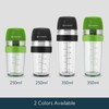 KITCHENDAO 2 in 1 Salad Dressing Shaker Container with Juicer,
