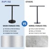 RUMOSE 13 Inch Oil Rubbed Bronze Towel Stand Hand Towel
